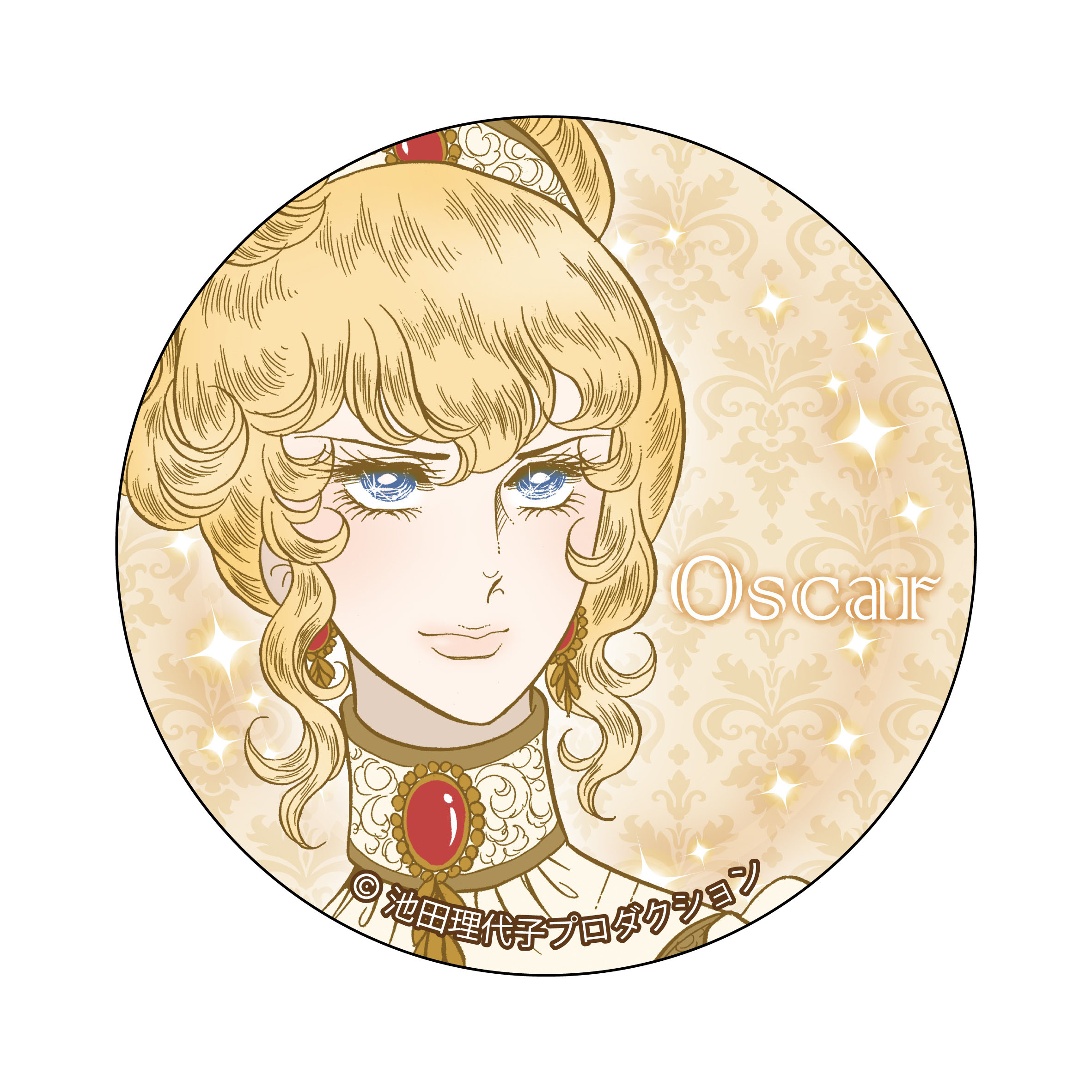 ベルサイユのばら_缶バッジvol.2 オスカル/ドレス | 公式グッズ・公式