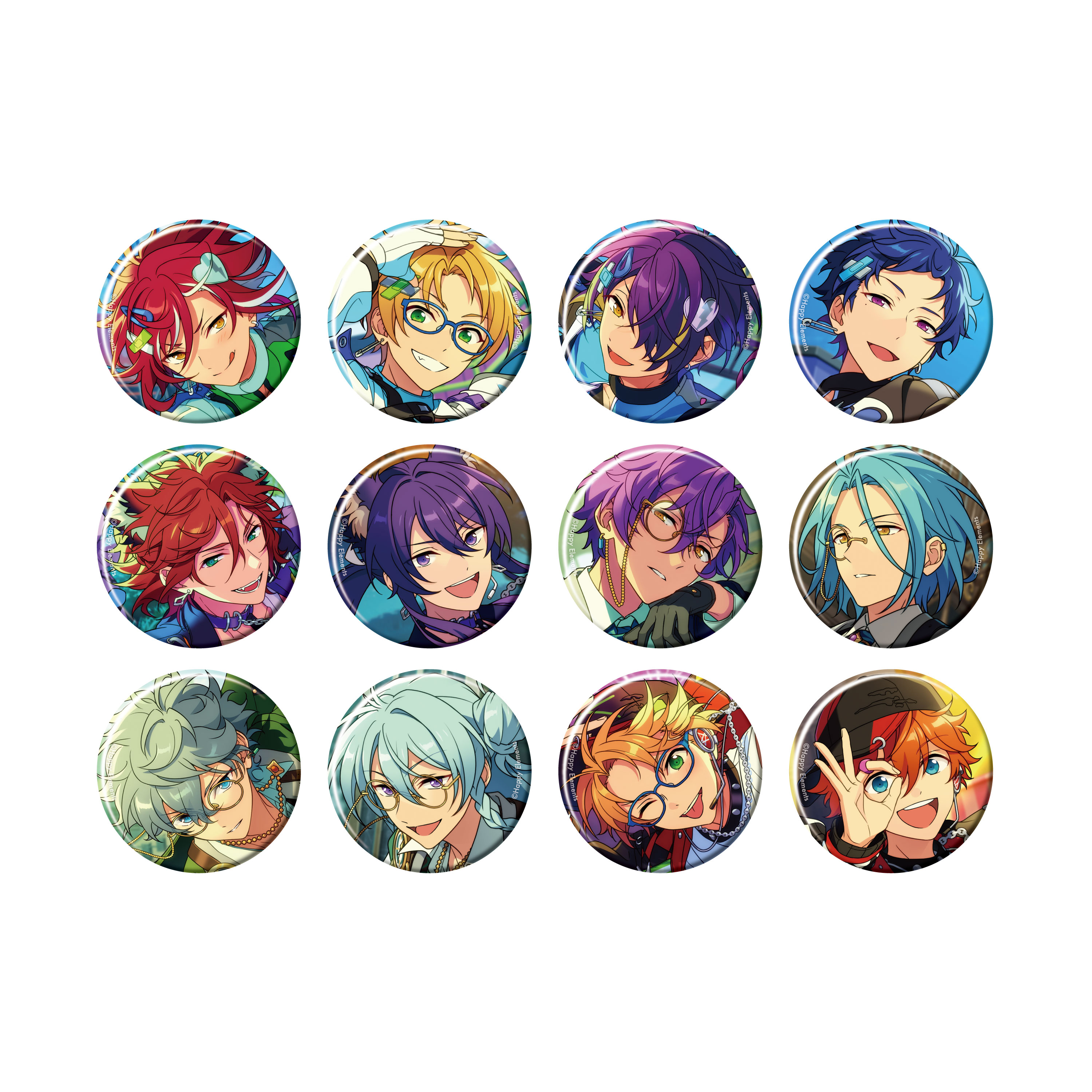 あんさんぶるスターズ!!_コレクション缶バッジ［2024 Nov.］-Idol Side