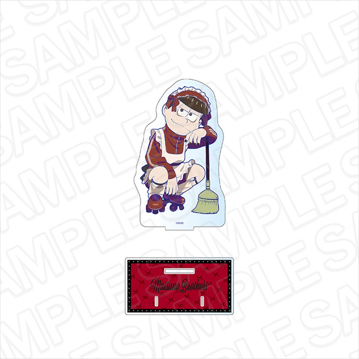 おそ松さん_リボン付きデカアクリルスタンド おそ松 ジャージメイド