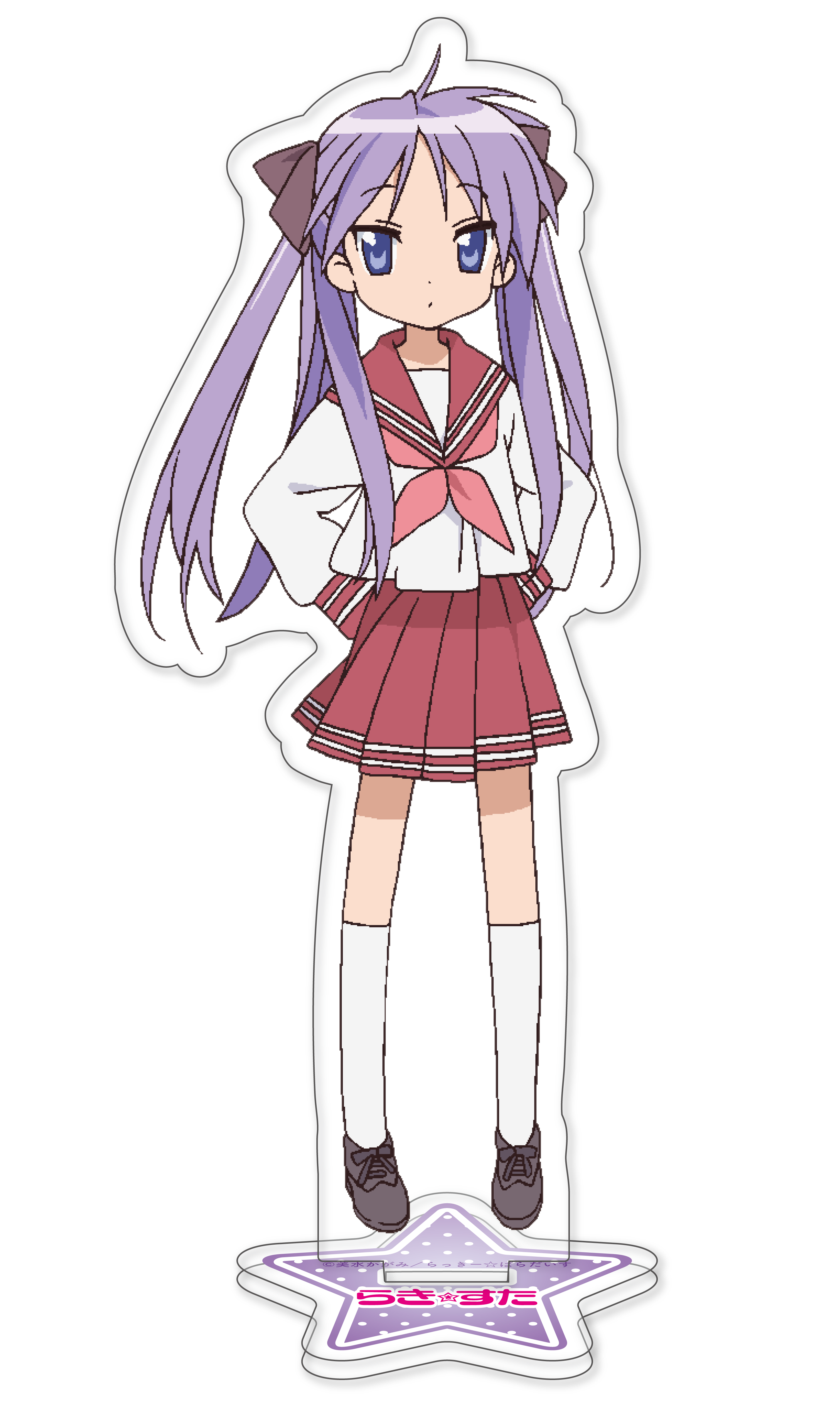 らき☆すた_アクリルスタンド (柊かがみ) 立ち絵 | 公式グッズ・公式