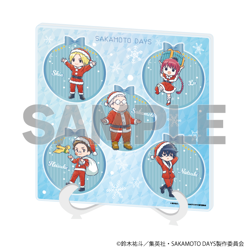 SAKAMOTO DAYS_アクリルアートボード クリスマスver.(グラフアート