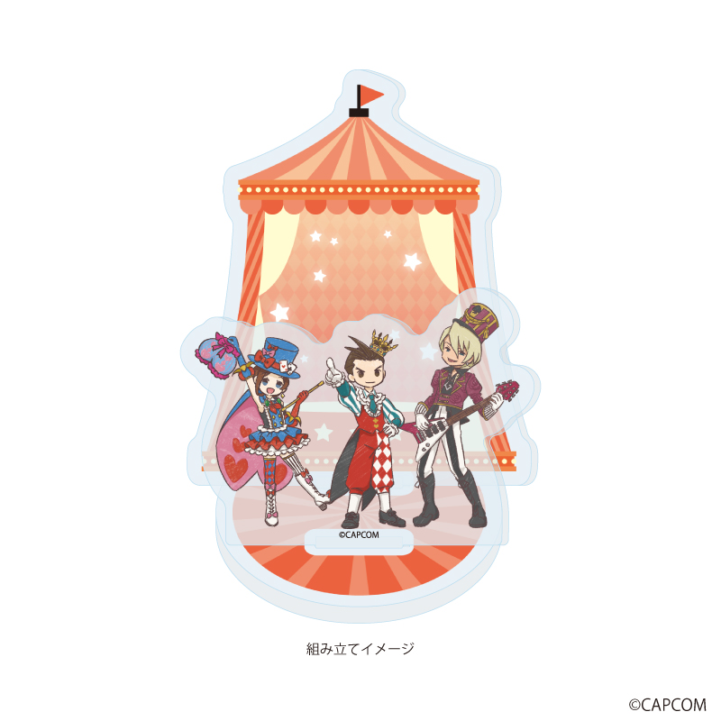 逆転裁判シリーズ_アクリルスタンドプレート03/王泥喜 法介&成歩堂