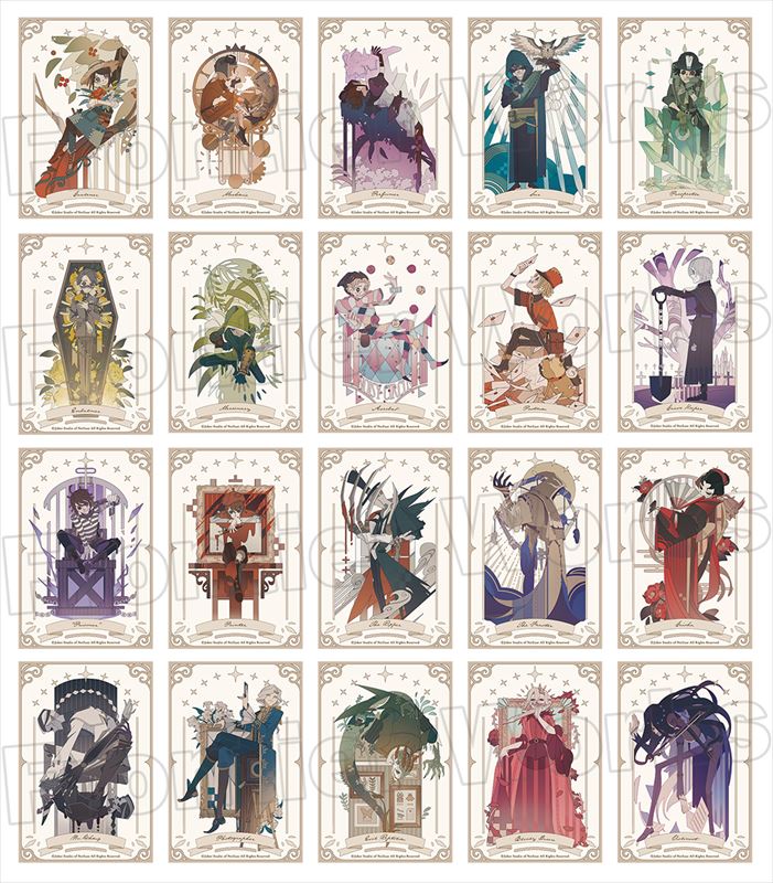 Identity V_アートコレクション トレーディングスクエア缶バッジ 1pcs