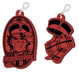 ゴールデンカムイ_れとぽぷ ハート型缶バッジ A 1pcs | 公式グッズ