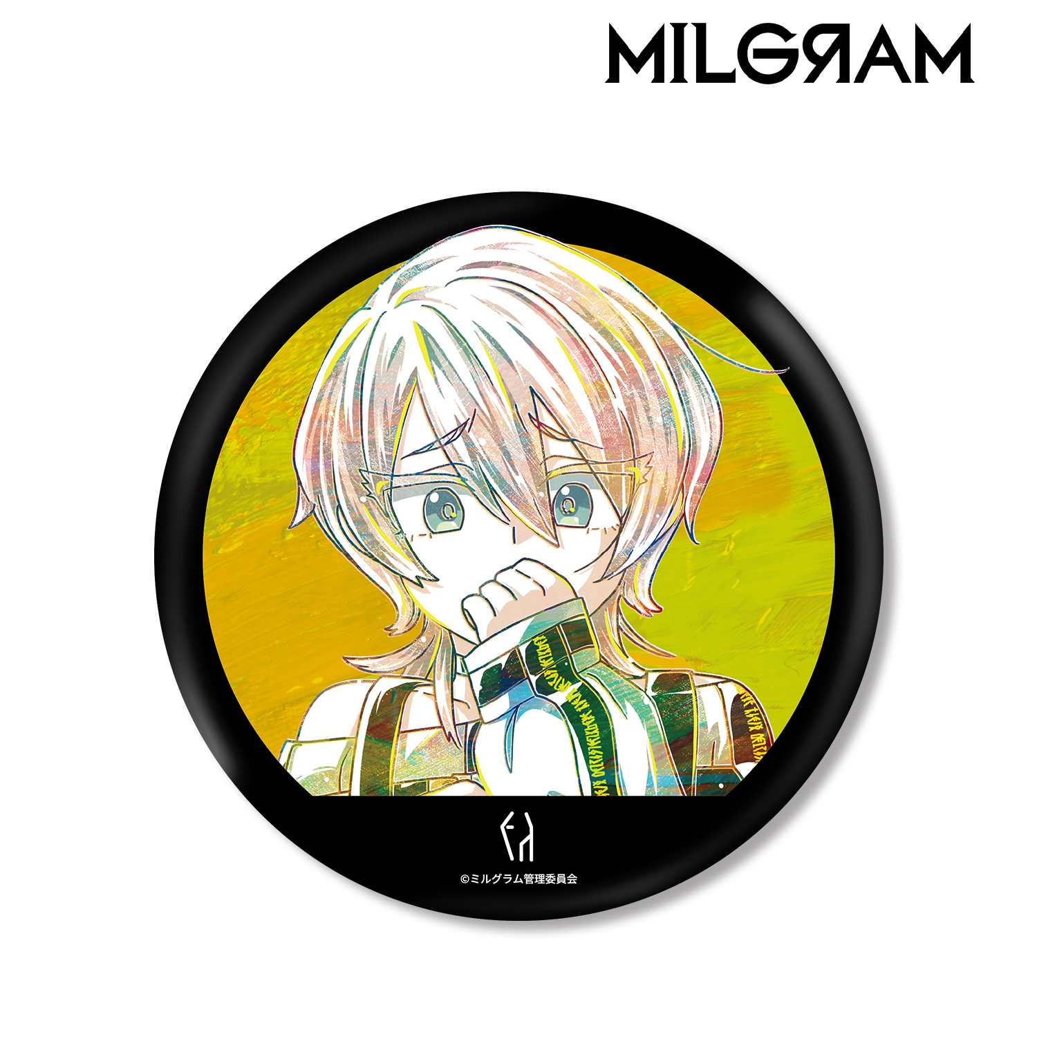 MILGRAM -ミルグラム-_ムウ Ani-Art BIG缶バッジ | 公式グッズ・公式