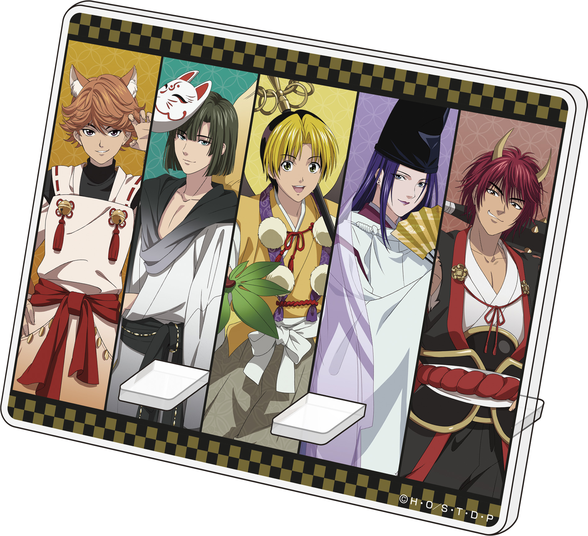 ヒカルの碁_描き下ろしアクリルマルチスタンド【百鬼夜行ver.】 | 公式