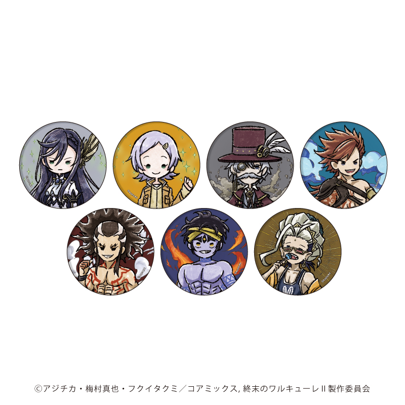 終末のワルキューレⅡ_缶バッジ03/ボックス(全7種)(グラフアート