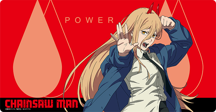 チェンソーマン_キャラクター万能ラバーマットスリム 「パワー