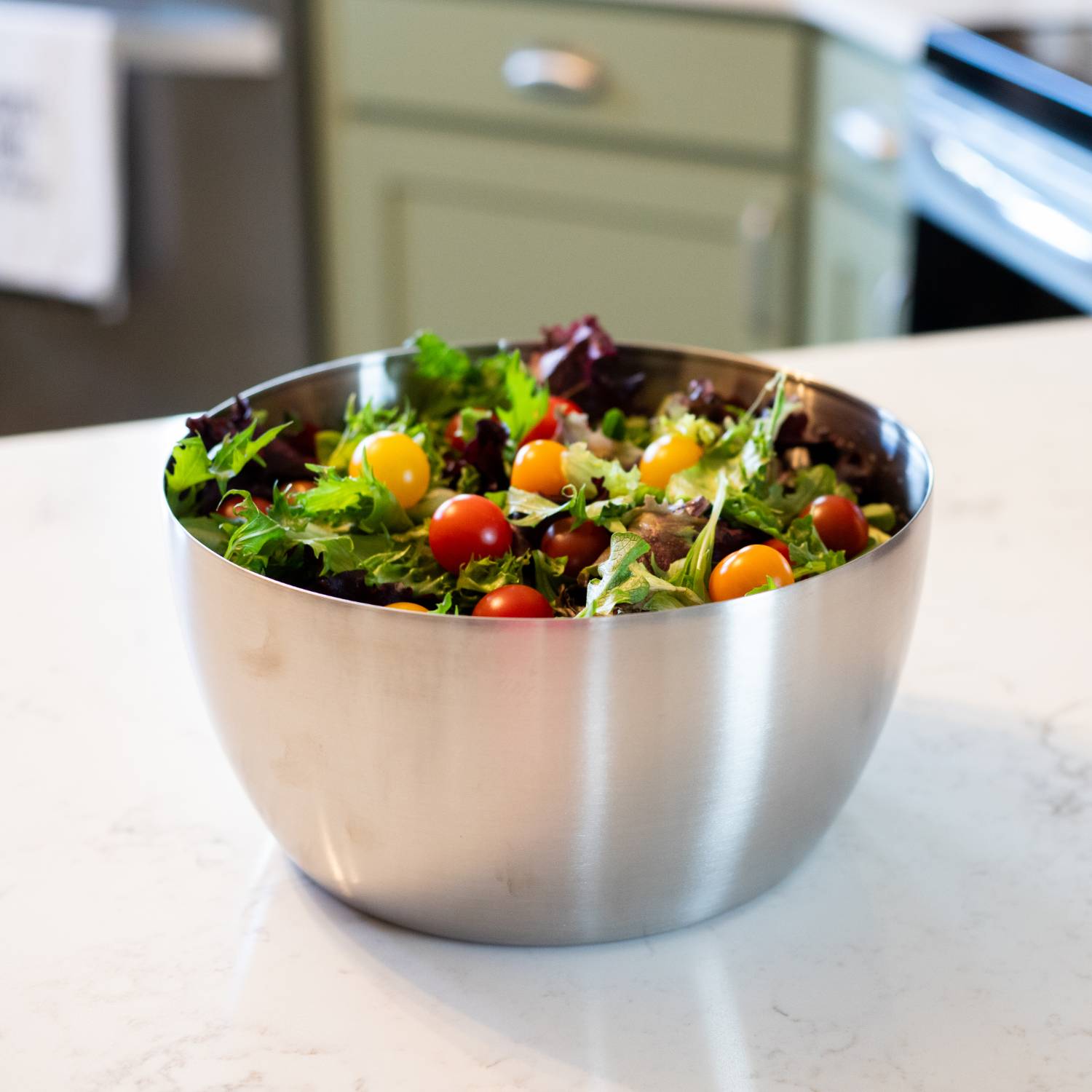 OXO Stainless Steel Salad Spinner, Cooking and Baking Helpers