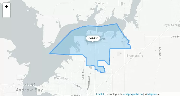 32444 ZIP Code - United States