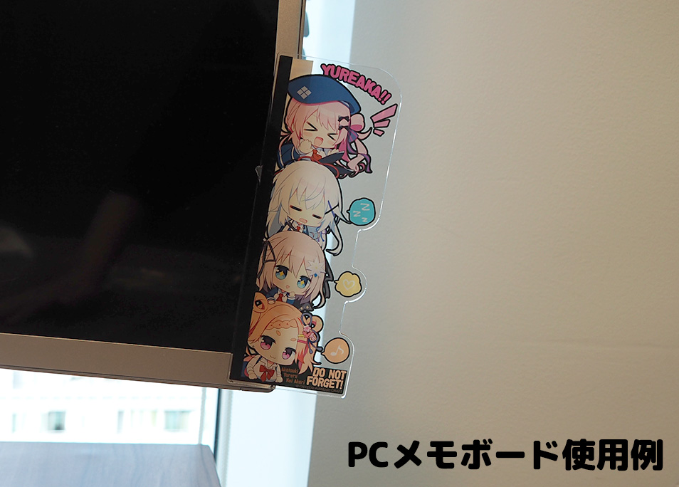 CRYSTALiA アクリルメモボード 朱雀院 椿【めくいろ】 | ドワンゴ