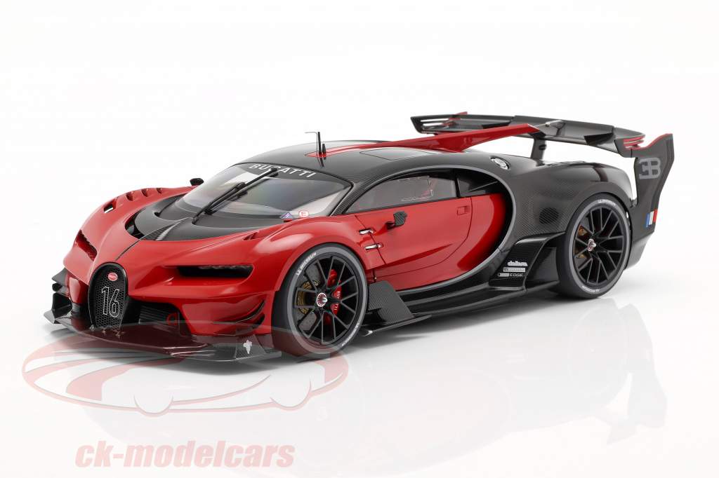 Fast foreplay: Bugatti Vision GT in scale 1:18