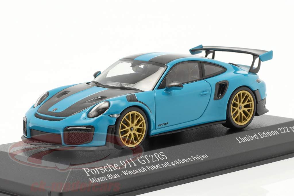 New exclusive models: The Porsche 911 GT2 RS 2018 in 1:43