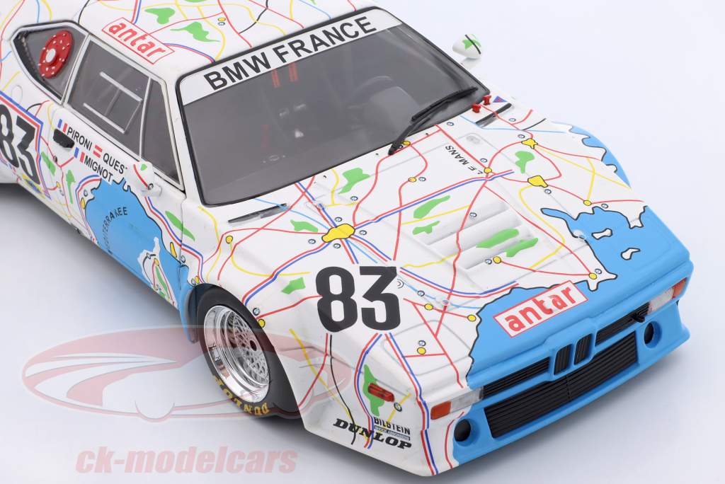 Carte de France - BMW M1 Art Car Le Mans 1980
