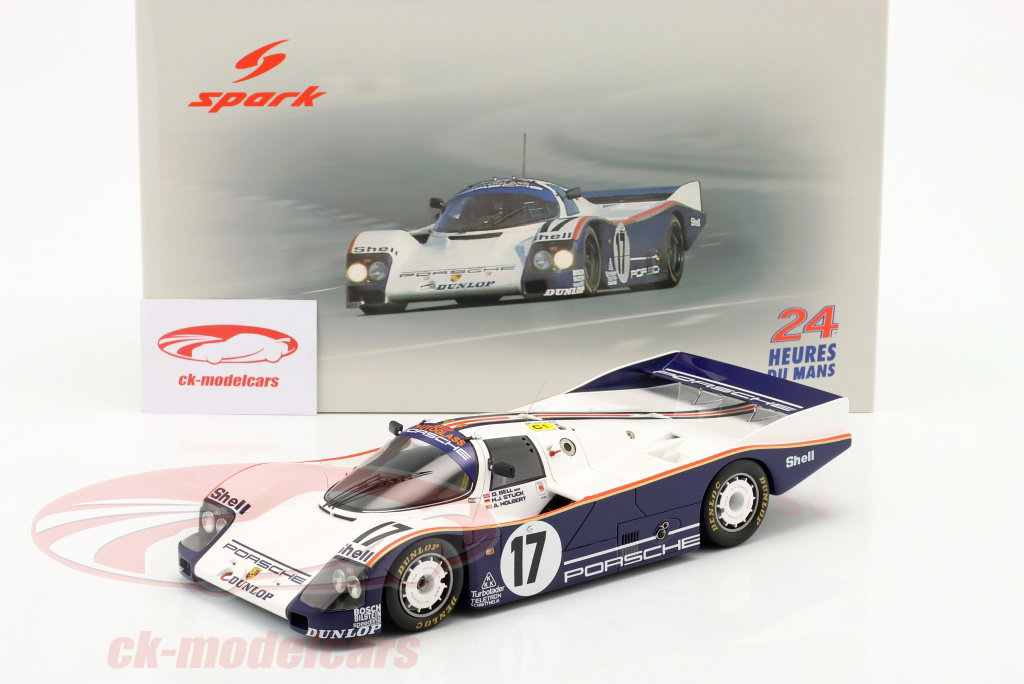 Spark 1:18 Porsche 962 C #17 Winner 24h Le Mans 1987 Stuck, Bell