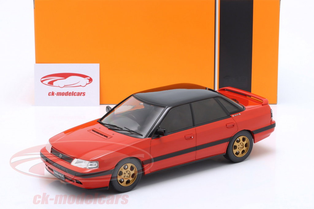 Ixo 1:18 Subaru Legacy RS 建設年 1991 赤 18CMC131B.22 モデル 車