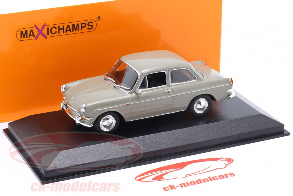 Minichamps 1:43 Volkswagen VW 1600 （タイプ 3) 建設年 1966 グレー