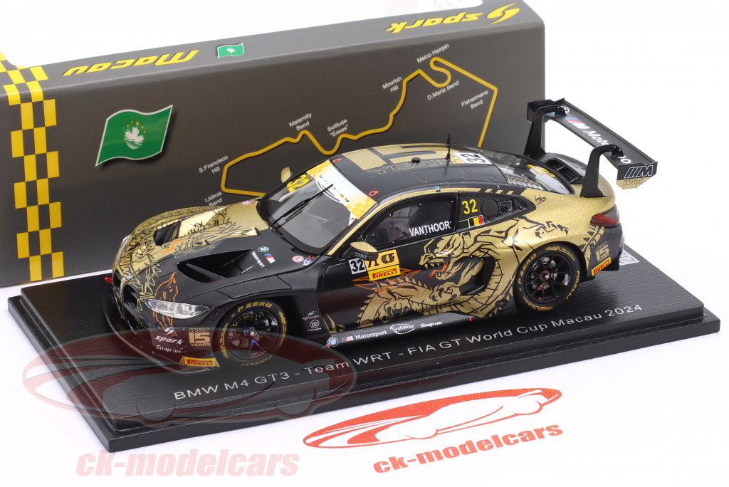 Spark 1:43 BMW M4 GT3 #32 FIA GT World Cup Macau 2024 Dries