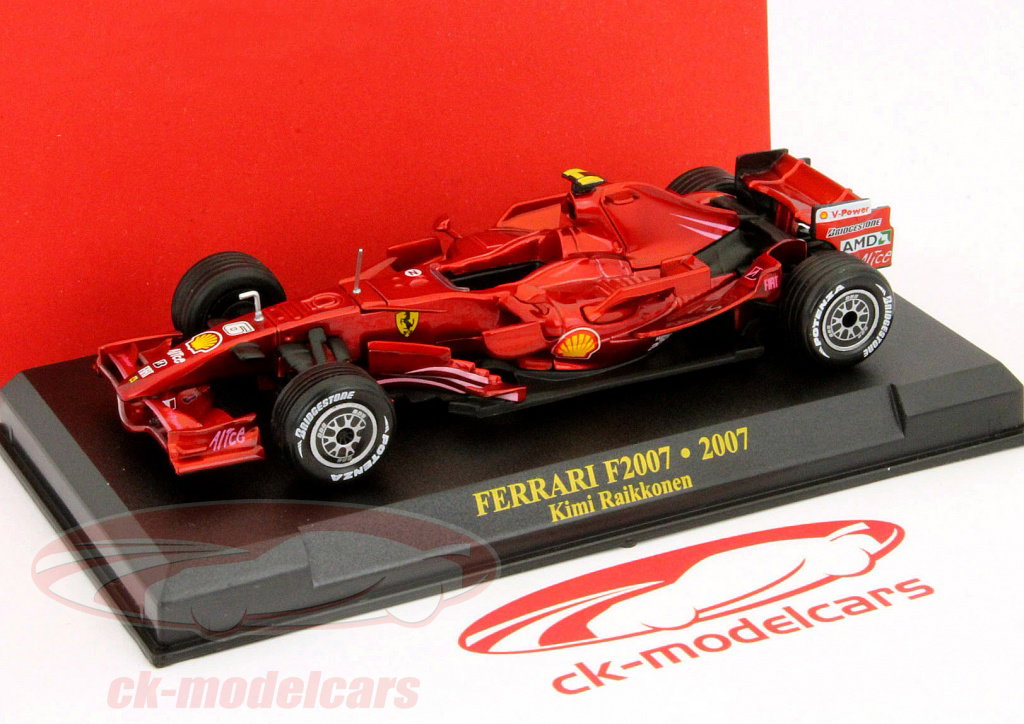 Ixo 1:43 Kimi Raikkonen Ferrari F2007 #6 formula 1 World Champion
