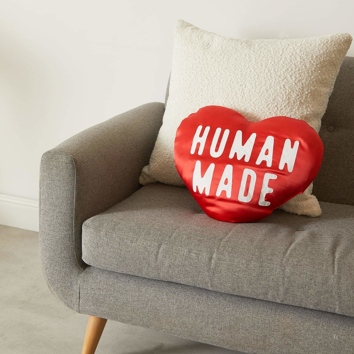 Human Made Men's Heart Cushion in Red Human Made