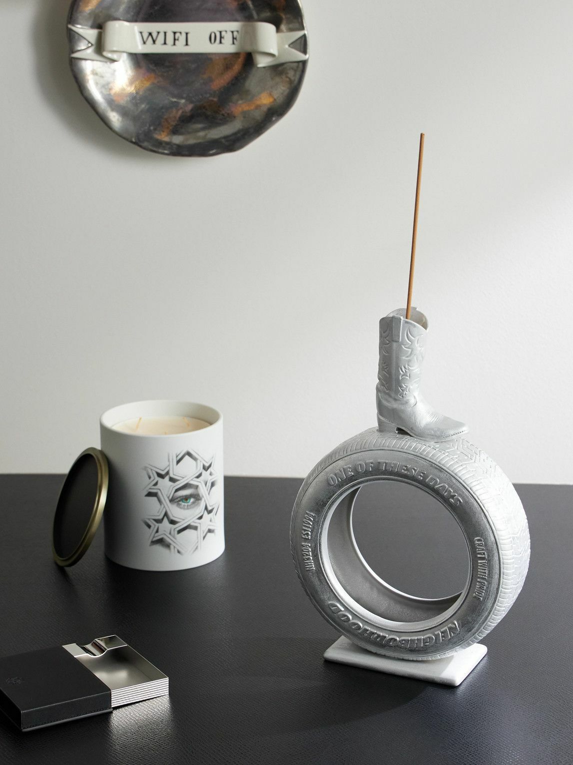 Neighborhood Men's x The Great Frog Incense Chamber in Black