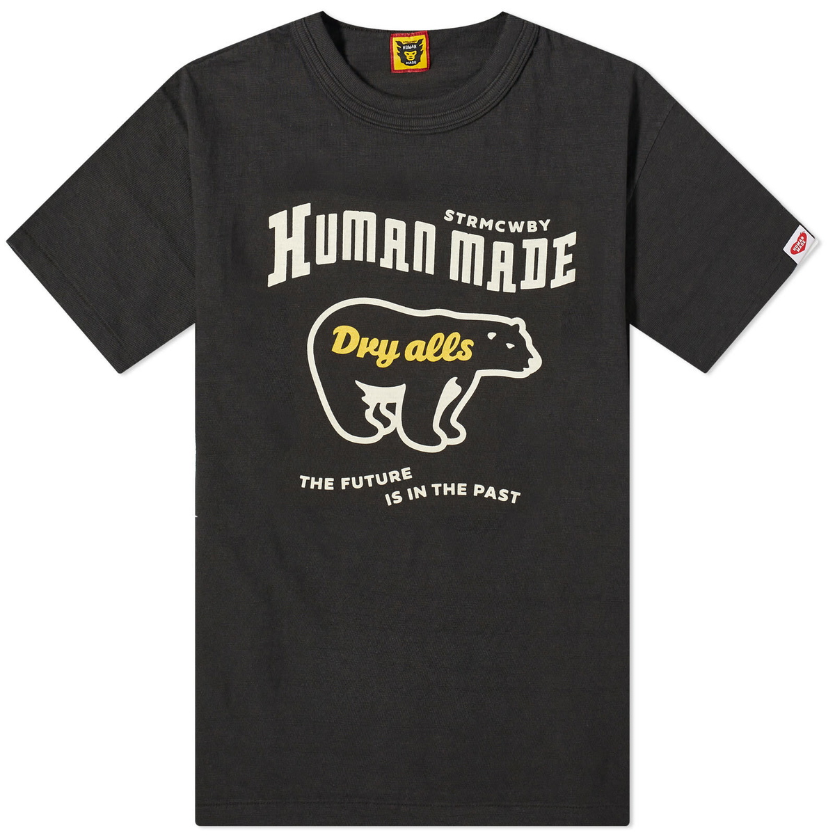 Human Made Men's Polar Bear T-Shirt in Black Human Made