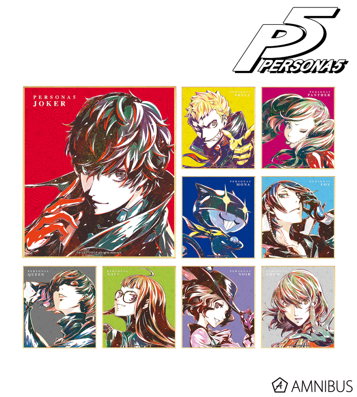 ペルソナ5 - トレーディング Ani-Art ミニ色紙 | AMNIBUS(アムニバス)