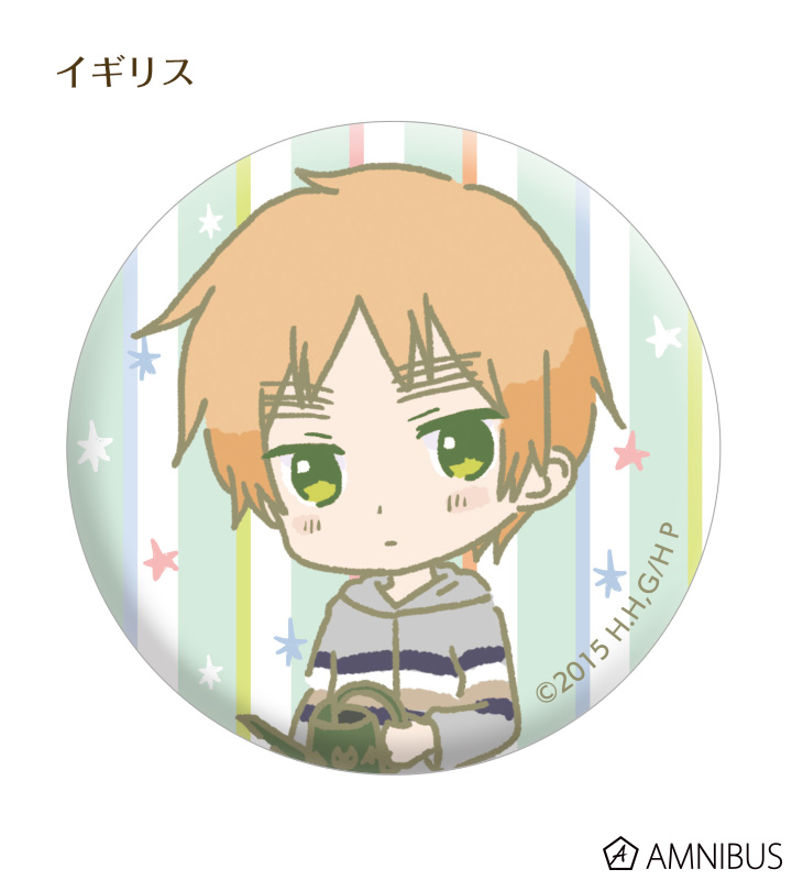 ヘタリア The World Twinkle - トレーディング缶バッジ（リラックス