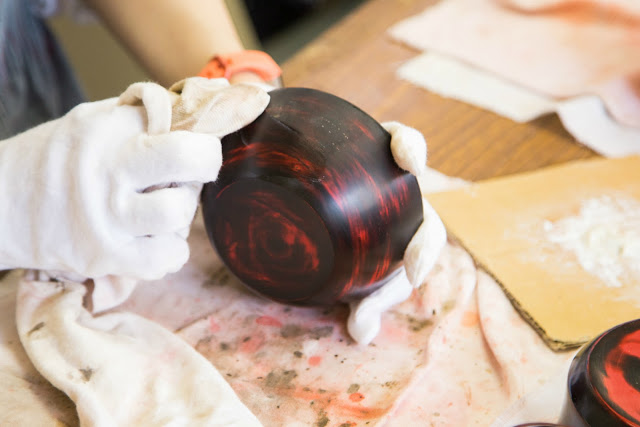 日本の文化を体験しよう♪】オリジナルの伝統工芸品“小田原漆器”の