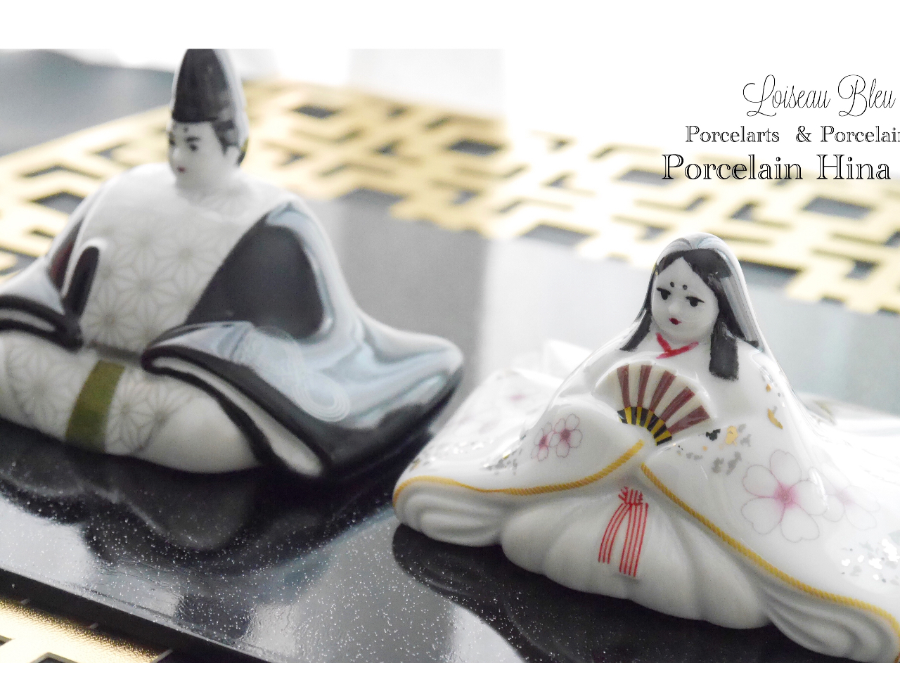 大阪北摂☆【ポーセラーツお雛様】オリジナル雛人形／2回完結☆山田駅
