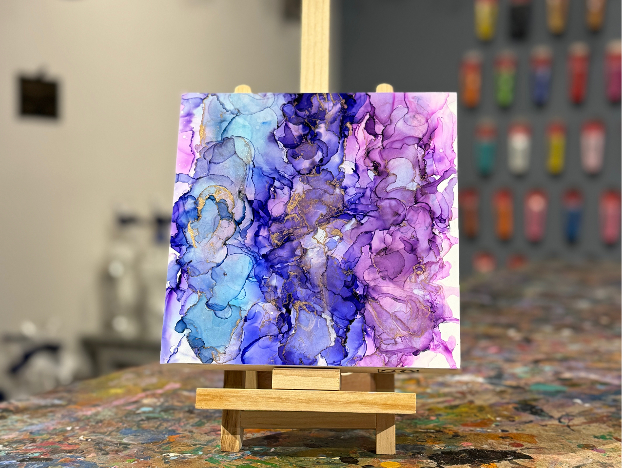 インテリア製作】アルコールインクアート FUK_LAB 5500円（税込）/FUK