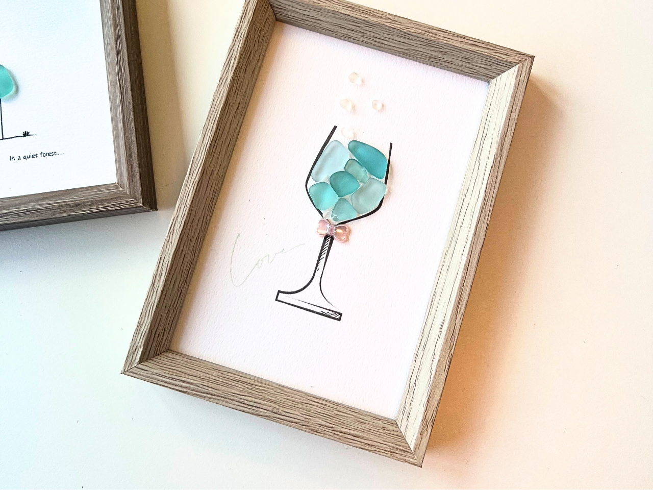 初めての方大歓迎！！】シーグラスアート体験レッスン《午前の部