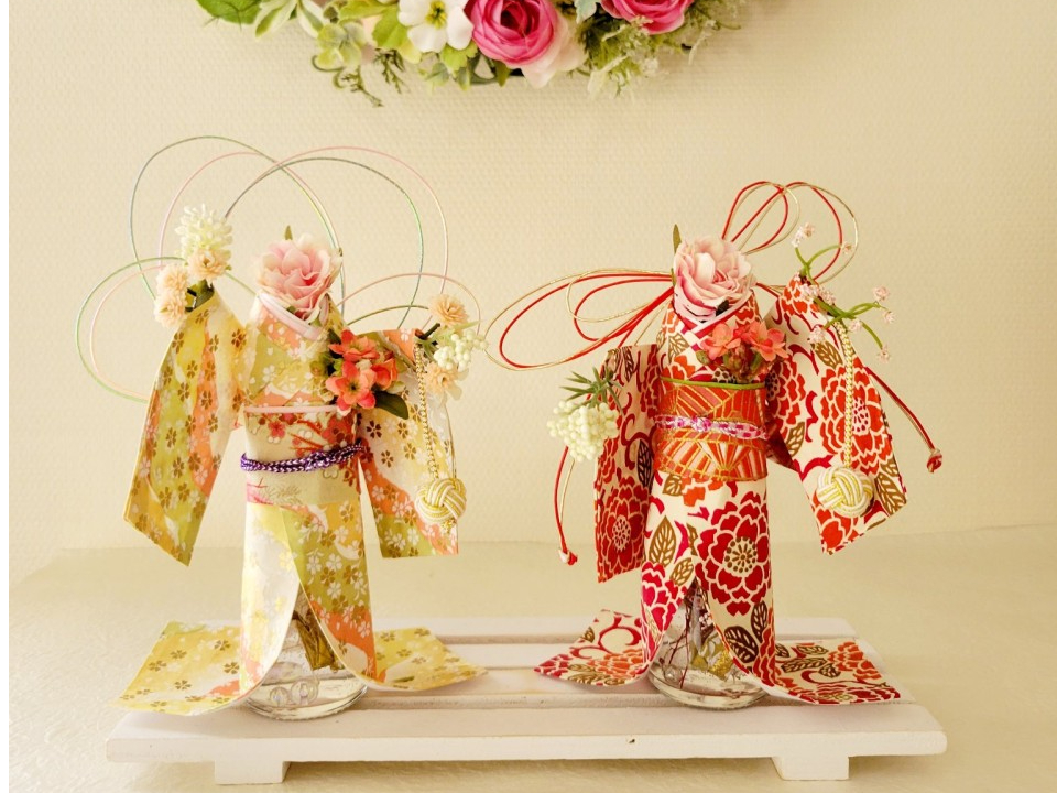 和紙人形 華姫】／初心者歓迎！日本の伝統文化である和紙を用いて