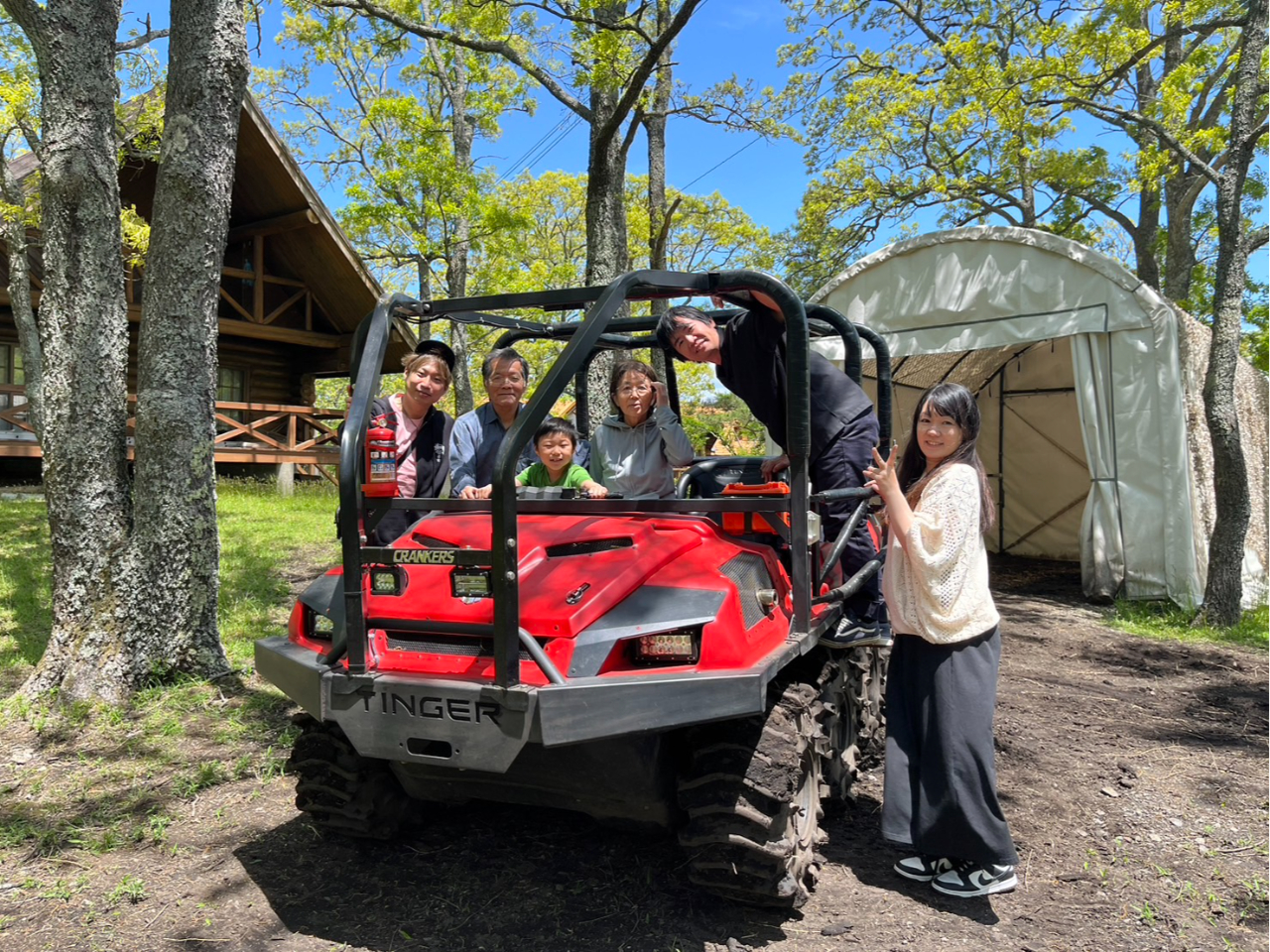 九州初！！8輪バギー（フォレストコースター）】≪カップル