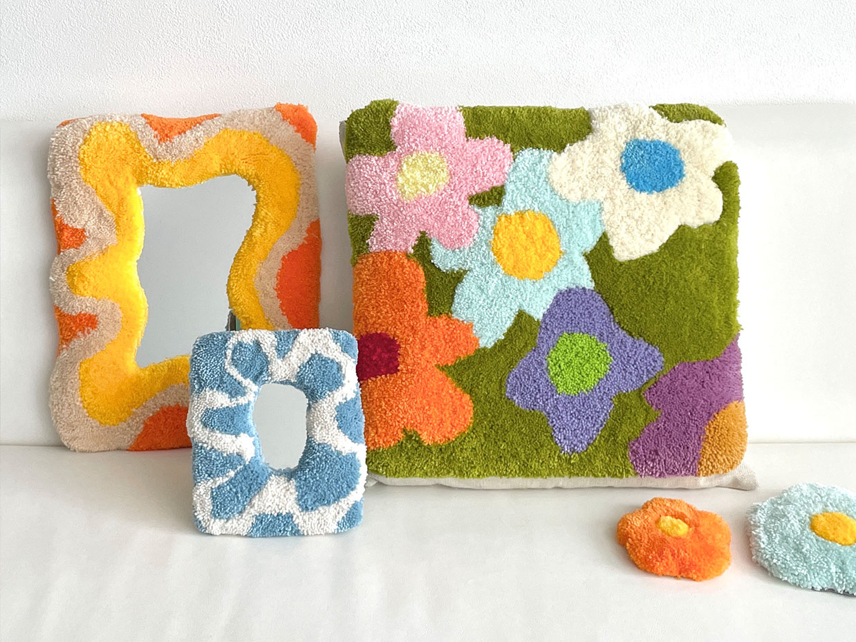 日曜日午前】名古屋 タフティング 体験 今大人気のタフティング☆世界