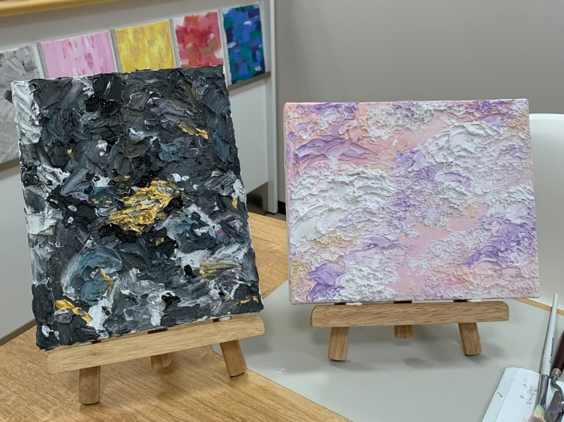 富山】120分の没頭体験！本格テクスチャーアートで描くインテリア