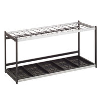 テラモト 折りたたみ式傘立E型 60本用 幅1233×奥行366×高さ500mm 1台