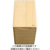 ホクリク総業 桐の米びつ 30kg 1合マス付 63-5763-58 1個（直送品