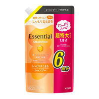 エッセンシャル しっとりまとまる シャンプー 替 超特大 1800ml 2個