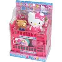 ムラオカ ハローキティ 2段ベッド おもちゃ サンリオ 490257 1セット(3