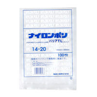 福助工業 真空袋 ナイロンポリ バリアTLタイプ 18-26 0706302 1袋(100