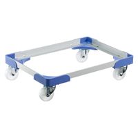 コンテナ用台車】 岐阜プラスチック 「現場のチカラ」 折りたたみ