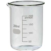 HARIO ビーカー 200mL 36個入 B-200 SCI 1箱(36個) 6-214-34（直送品