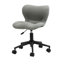 Netforce 美姿勢チェア デスクチェア オフィスチェア 姿勢矯正 グレー