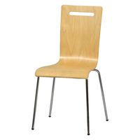 ストア・エキスプレス 曲げ木スタッキングチェア ナチュラル 6918-648