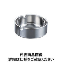遠藤商事 フラット ステンレススタッキング丸灰皿 レスト無 7cm 62