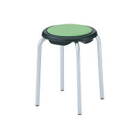 オカムラ 丸スツール ライトグリーン 8110CZ P654（直送品） - アスクル