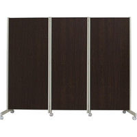 軒先渡し】 日本住器工業 折畳みパーテーション キャスター付 3連 高さ