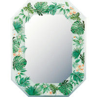 ユーパワー FGデザイン 八角ミラー「ボタニカル」 FM-05084（直送品