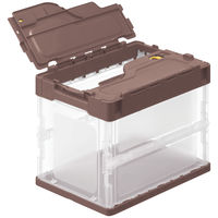 折りたたみコンテナ】 アスクル 「現場のチカラ」 ペタンコC-50B 50L